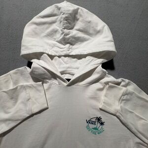 VANS Women/Men Large TShirt Long Sleeve Hoodie Beach Lightweight‎ Logo Palm Tree